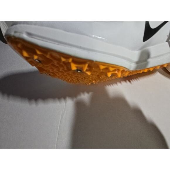 Nike TJ Triple Jump Elite 2 Track Shoes White Black Spikes Mens 9 Womens 10.5 - Picture 7 of 16